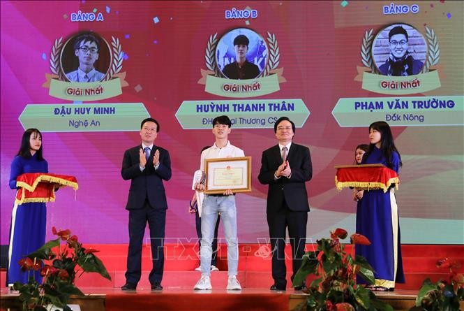 Trao giải Cuộc thi “Tuổi trẻ học tập và làm theo tư tưởng, đạo đức, phong cách Hồ Chí Minh” năm 2019 - ảnh 1