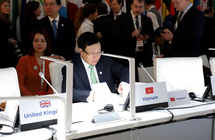 Việt Nam tham dự Hội nghị Bộ trưởng Ngoại giao Á - Âu lần thứ 14 - ảnh 1