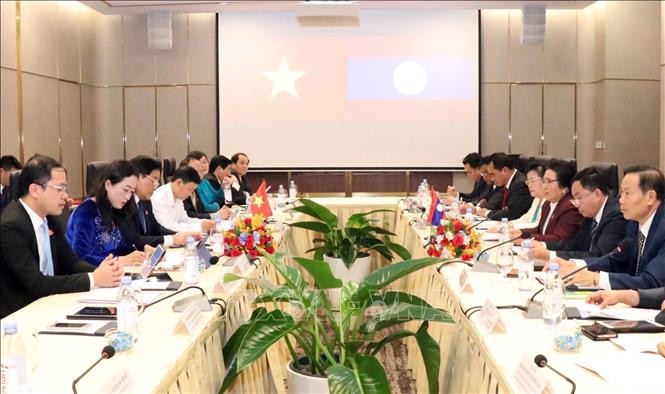 Tăng cường hợp tác giữa hai Quốc hội Việt Nam - Lào trong công tác dân tộc - ảnh 1