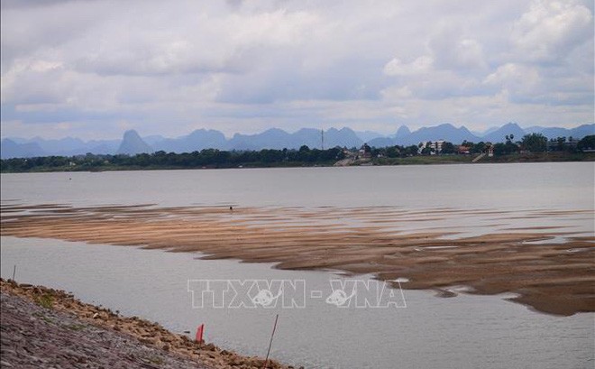 Mực nước sông Mekong vẫn thấp hơn so với mức cùng kỳ của 2 năm trước - ảnh 1