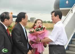 Perdana Menteri Vietnam Nguyen Tan Dung berkunjung di propinsi Binh Dinh  - ảnh 1