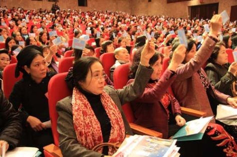 Kongres Nasional ke-11 Federasi Wanita Vietnam  dibuka di kota Hanoi - ảnh 1