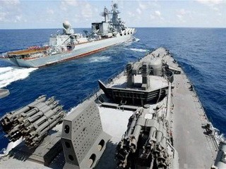 Rusia mengirim kapal perang ke Suriah untuk menjamin keamanan - ảnh 1