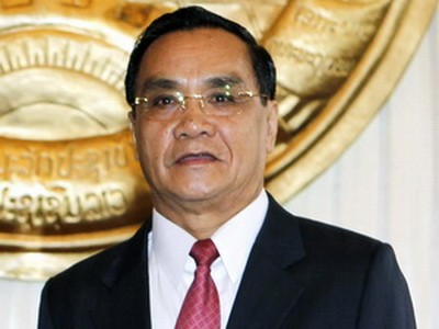 PM Laos Thongsing Thamavong memberikan apresiasi terhadap kerjasama dengan kota Hai Phong  - ảnh 1