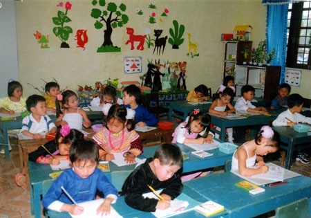 Program pendidikan tingkat taman kanak-kanak di Vietnam  - ảnh 1