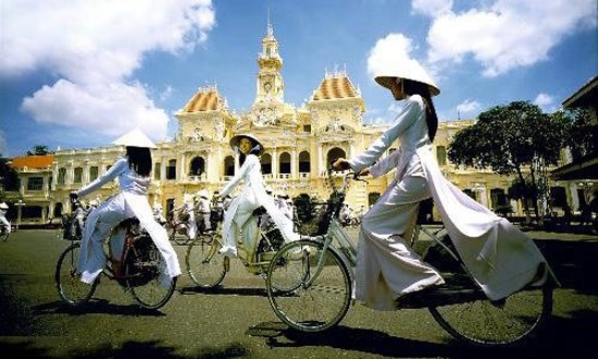 Pengguna sepeda di Vietnam - ảnh 3