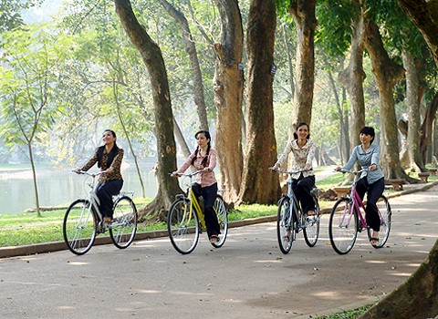 Pengguna sepeda di Vietnam - ảnh 1