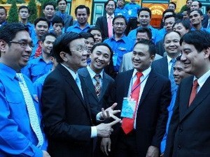 Presiden Truong Tan Sang menerima pemuda tipikel yang pandai  melakukan ekonomi  - ảnh 1