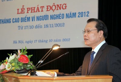 Deputi PM  Vu Van Ninh mencanangkan 