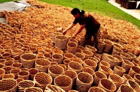Kerajinan bambu dan rotan anyaman di Vietnam - ảnh 4