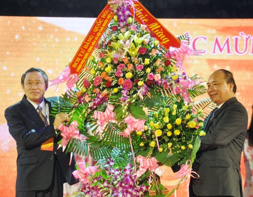 Pemimpin Vietnam mengunjungi Pengurus Besar Persatuan Protestan Vietnam  - ảnh 1