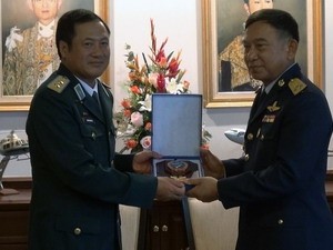 Vietnam dan Thailand memperkuat kerjasama angkatan udara - ảnh 1