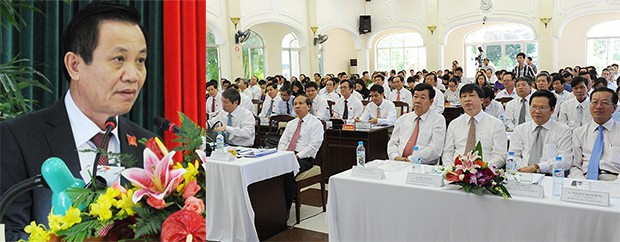 Pengambilan surat kepercayaan  pada persidangan ke-7 Dewan Rakyat kota Da Nang. - ảnh 1