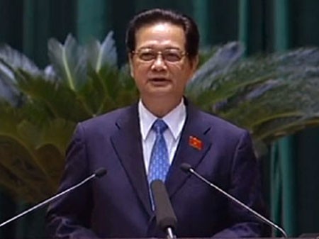 Pemilih menilai tinggi isi jawaban interpelasi dari PMVN, Nguyen Tan Dung - ảnh 1