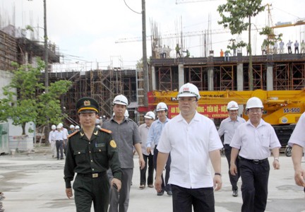 Menjamin tepat lạju pembangunan  gedung MN Vietnam - ảnh 1