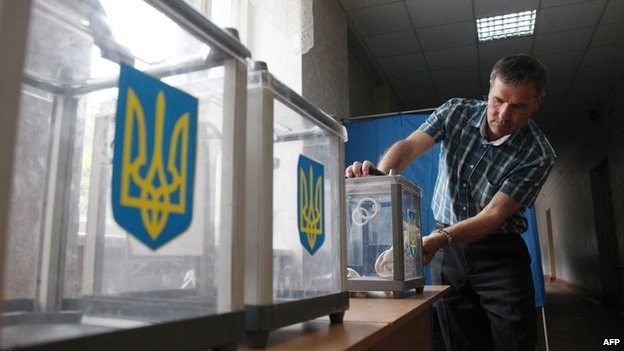  Ukraina siaga untuk pemilu Presiden - ảnh 1