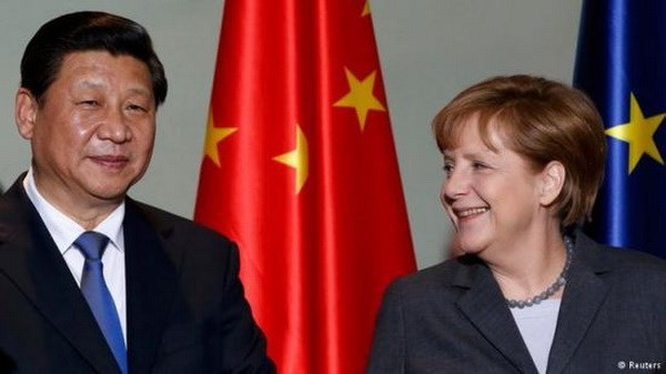 Kanselir  Jerman melakukan kunjungan di Tiongkok - ảnh 1