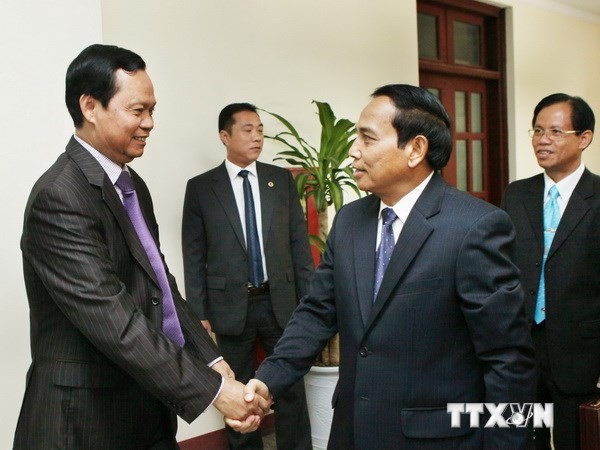 Vietnam dan Laos  memperkuat kerjasama  di bidang inspektorat. - ảnh 1
