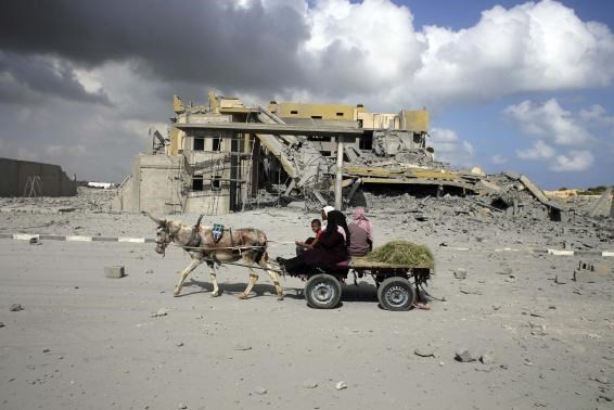 Perdamaian di jalur Gaza tetap merupakan masa depan yang jauh saja - ảnh 1