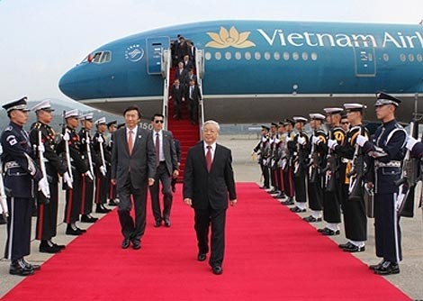  Vietnam dan Republik Korea  bersama-sama berkiblat ke satu visi bersama - ảnh 1