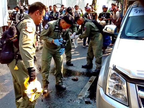 Serangan bom di lokasi ujung paling Selatan Thailand - ảnh 1