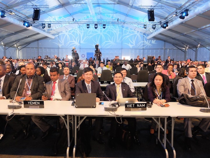 Vietnam memberikan sumbangan aktif pada suksesnya Konferensi COP-20 - ảnh 1