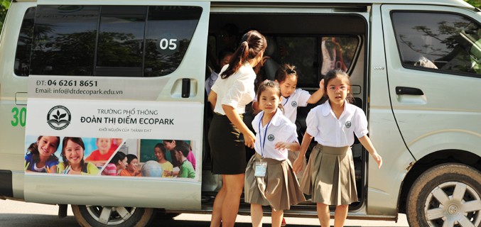 Penjelasan tentang sistem bis untuk sekolah-sekolah di kota Hanoi - ảnh 1