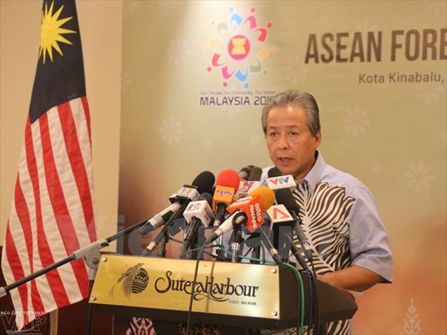  Penutupan Konferensi terbatas  Menlu ASEAN (AMM Retreat) - ảnh 1