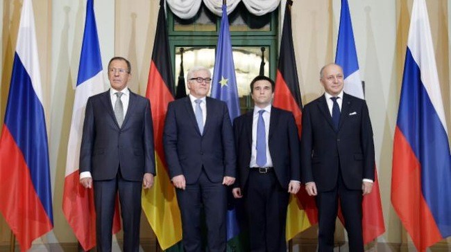 Apakah kesempatan  untuk  Ukraina Timur pada Pertemuan Puncak empat fihak - ảnh 1