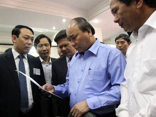 Deputi PM Vietnam, Nguyen Xuan Phuc melakukan kunjungan kerja di kota Hai Phong - ảnh 1