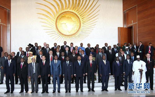 Pimpinan  Uni Afrika menyerukan upaya keras untuk perdamaian dan perkembangan di Afrika - ảnh 1
