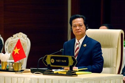 PM Vietnam, Nguyen Tan Dung menghadiri KTT ke- 7 Mekong-Jepang - ảnh 1