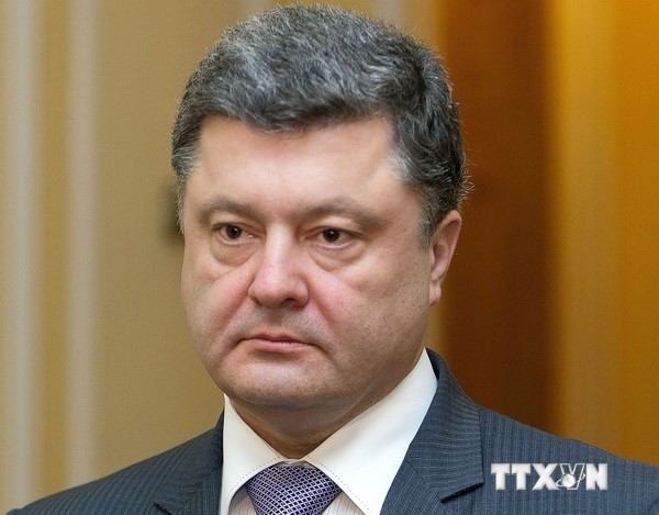 Presiden Ukraina, Petro Poroshenko mengumumkan Rancangan UUD baru - ảnh 1
