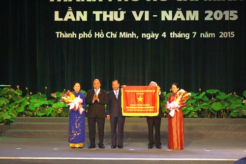 Pembukaan Kongres ke-6 Kompetisi Patriotik kota Ho Chi Minh   - ảnh 1