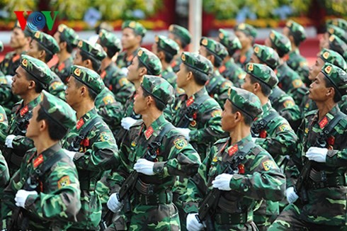 Parade Besar sehubungan dengan peringatan ultah ke-70 Hari Nasional Vietnam - ảnh 10