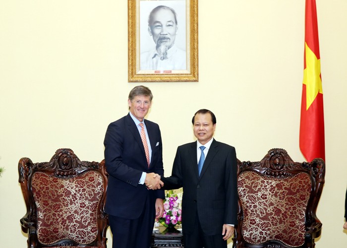 Deputi PM Vietnam, Vu Van Ninh menerima  Presiden Direktur Citigroup AS - ảnh 1