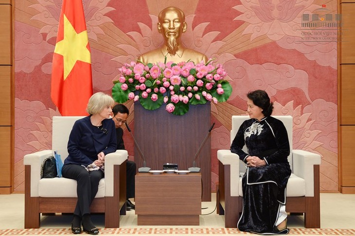 Wakil Ketua MN Vietnam menerima Ketua Komisi Hubungan Luar Negeri Republik Perancis - ảnh 1