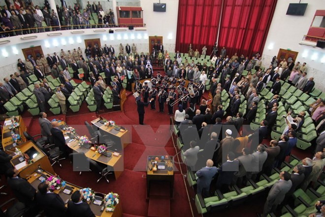 Parlemen Libia menunda waktu pemungutan suara untuk mengakui Pemerintah Persatuan Nasional - ảnh 1