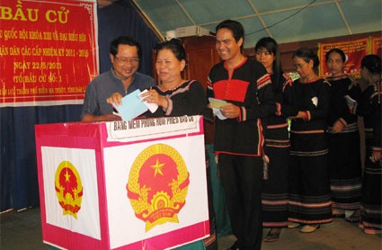 Pemilu anggota MN dan Dewan Rakyat berbagai tingkat di Vietnam - ảnh 2