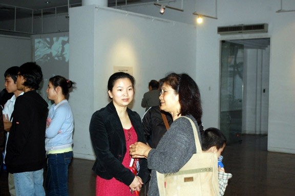 Pelukis Trang Thanh Hien  dan upaya-nya dalam mengembangkan nilai tradisional dalam semua karya komtemporer - ảnh 2