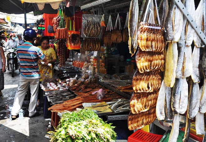 Kekhususan pasar Kamboja di kota Ho Chi Minh - ảnh 1