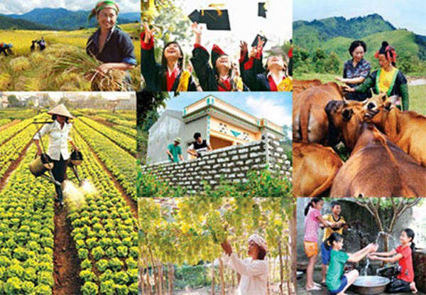 Vietnam mengurangi kemiskinan secara berkesinambungan dan melaksanakan Target Milenium - ảnh 1
