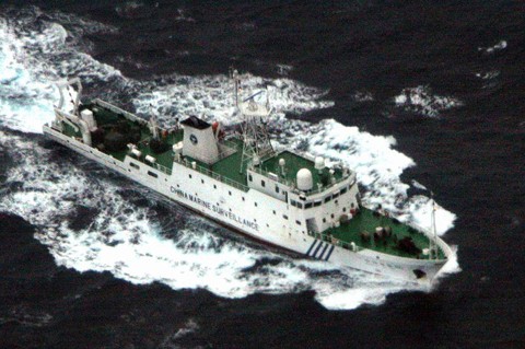 Корабль и самолёт Китая вошли в территориальные воды Японии - ảnh 1