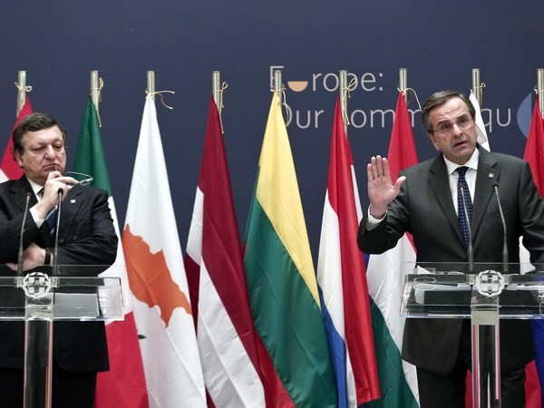 Греция официально вступила в должность очередного председателя ЕС - ảnh 1