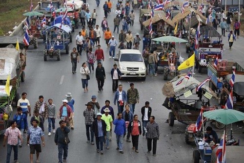 Тайские крестьяне отклонили план демонстрации в Бангкоке - ảnh 1