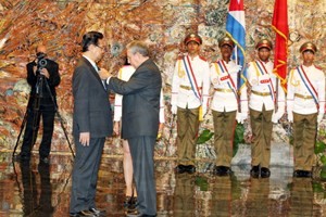 Вьетнам и Куба сделали совместное заявление - ảnh 1