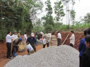 Привлечение населения к участию в строительстве новой деревни в уезде Ньытхань - ảnh 2