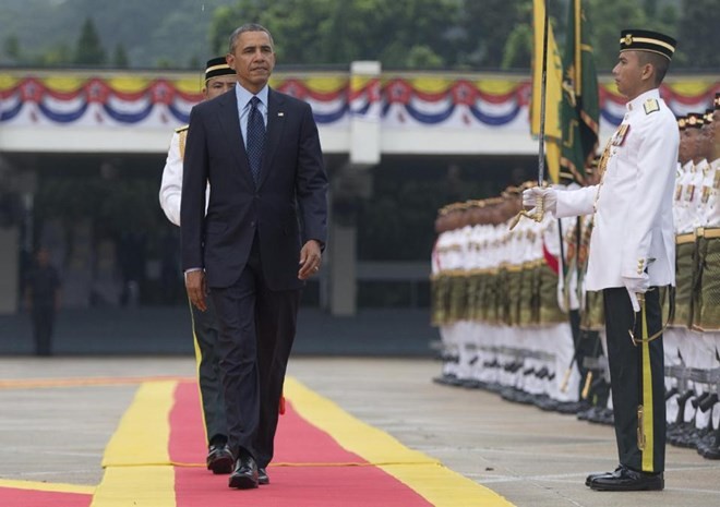Президент США Барак Обама находится в Малайзии с визитом - ảnh 1