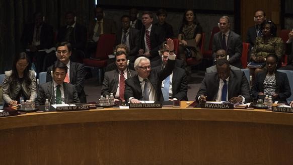 Россия и Китай наложили вето на резолюцию СБ ООН по Сирии - ảnh 1