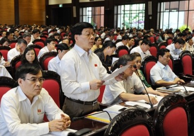 В Ханое прошел девятый день работы 7-й сессии вьетнамского парламента 13-го созыва - ảnh 1